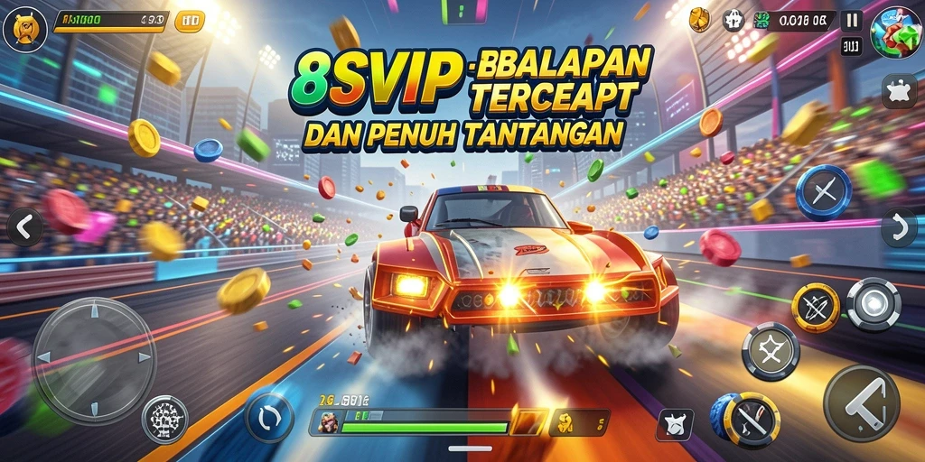 Pengalaman balap seru di 8SVIP dengan grafis menakjubkan.