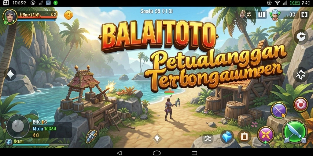 Screenshot gameplay BALAITOTO menampilkan petualangan yang seru dan dinamis.