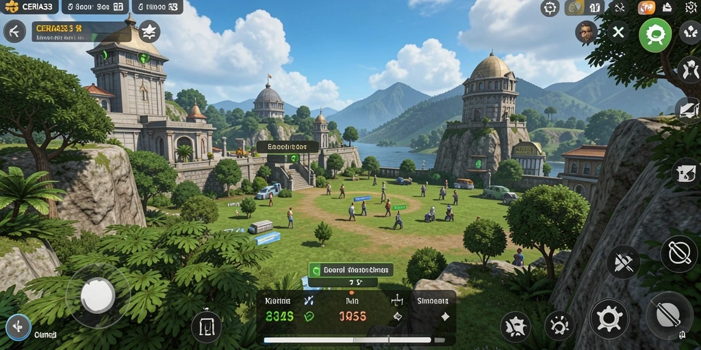 Screenshot CERIA33 menampilkan gameplay Simulation yang kreatif dan imersif.