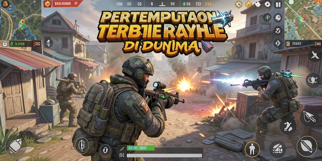 Gameplay seru D06 dengan pertarungan strategis antar pemain.