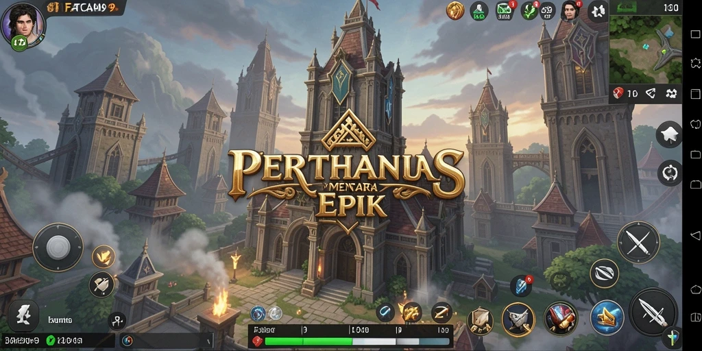 Tampilan gameplay FATCAI99 dengan aksi menara pertahanan yang mendebarkan.