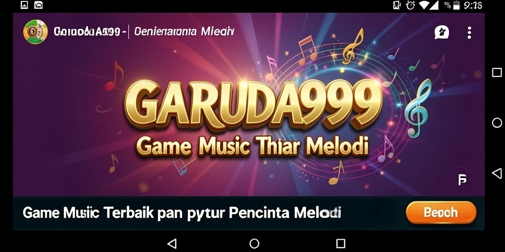 Tampilan gameplay GARUDA999 yang menyenangkan dan interaktif.