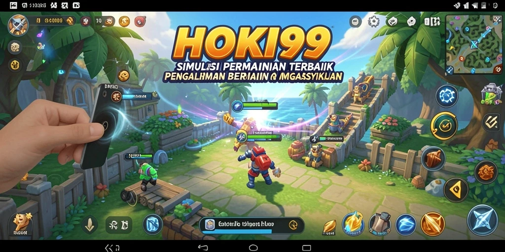 Gambar tampilan gameplay HOKI99 yang menarik dan interaktif.