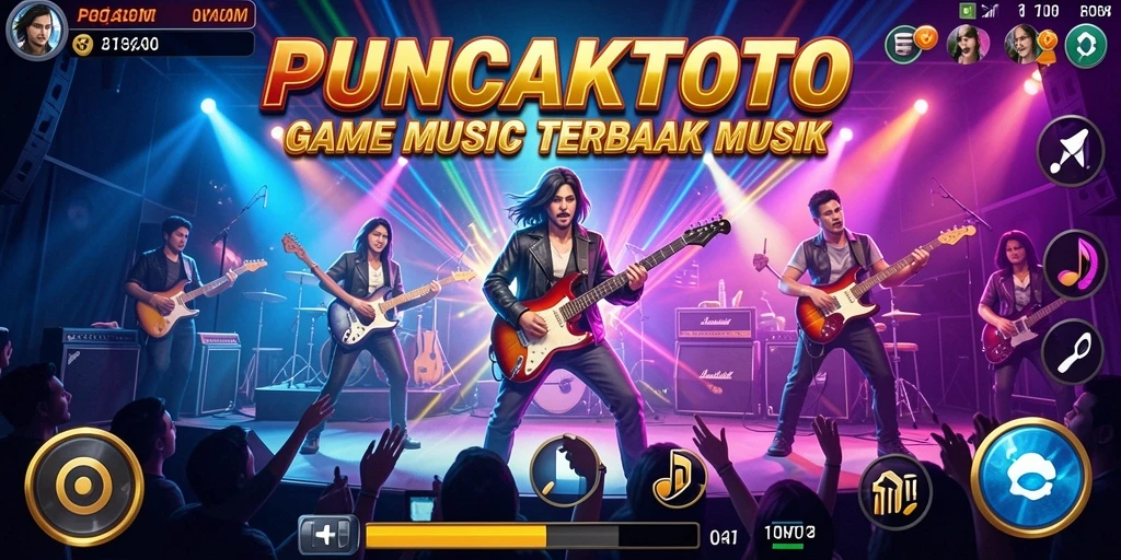 Screenshot gameplay PUNCAKTOTO yang penuh warna dan interaktif.