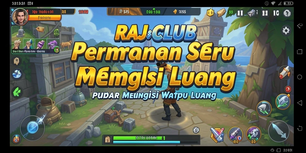 Screenshot gameplay <strong>RAJACLUB</strong> yang menampilkan suasana bermain yang seru.