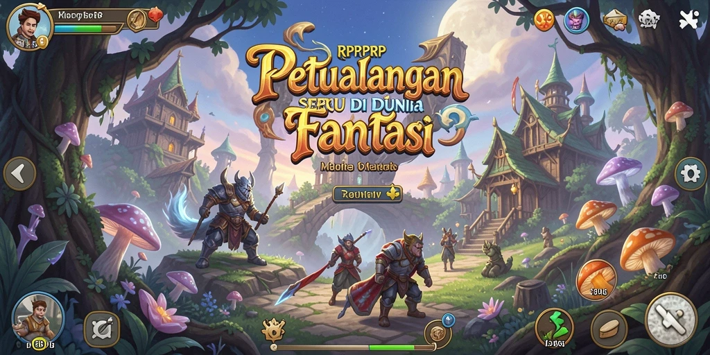 Screenshot menampilkan gameplay RPRPRP yang menawan.