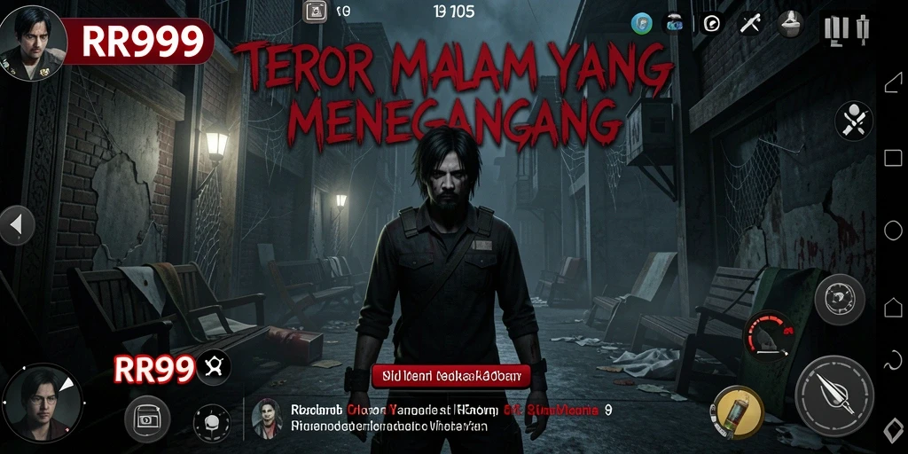 Screenshot gameplay yang menunjukkan suasana mencekam dan menegangkan.