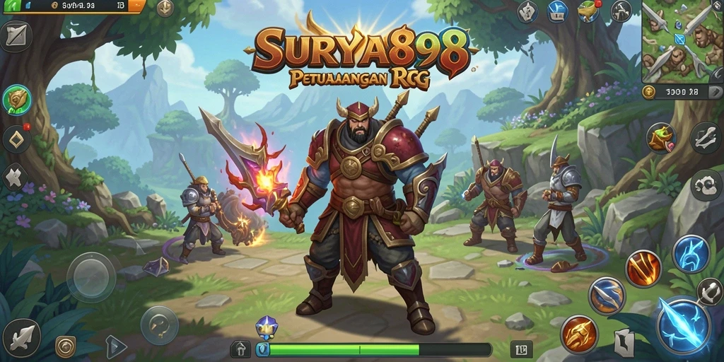 Tampilan gameplay menarik dari <strong>SURYA898</strong> dalam aksi RPG yang seru.